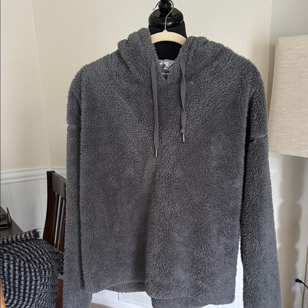PJ Salvage Gray Cozy Fleece Pajamas